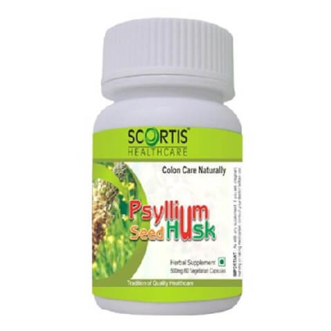 Scortis Psyllum Seed Husk, 60 veggie capsule(s) Scortis Psyllum Seed Husk, 60 veggie capsule(s)