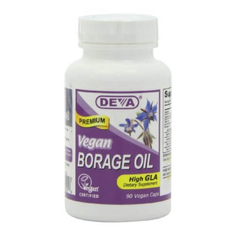Deva Vegan Borage Oil (500mg), 90 veggie capsule(s) Deva Vegan Borage Oil (500mg), 90 veggie capsule(s)