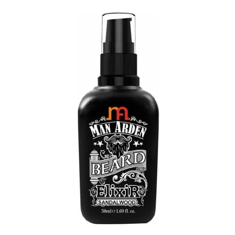 Bottle - Man Arden Beard Elixir Oil, 50 ml Sandalwood