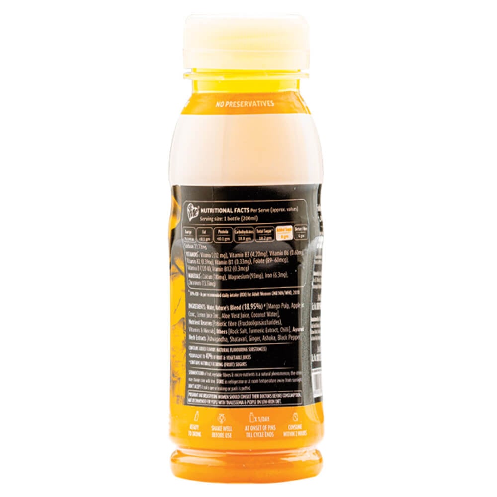 4 - &Me PMS Women's Health Drink,  Mango Coconut Water (Pack of 8)  200 ml 
