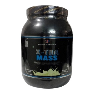 British Nutritions X-Tra Mass, 1.1 lb French Vanilla