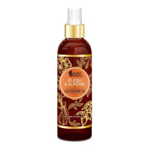 10 - Oriental Botanics Cold Pressed Oil,  200 ml  Jojoba & Almond 