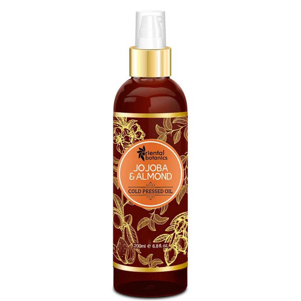 10 - Oriental Botanics Cold Pressed Oil,  200 ml  Jojoba & Almond 