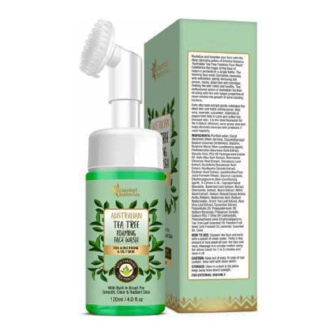botanics foaming face wash