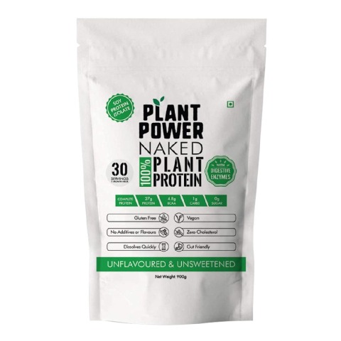 1 - Plant Power Soy Protein Isolate,  1.98 lb  Unflavoured & Unsweetened 