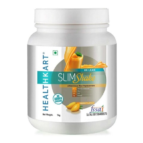 6 - HealthKart SlimShake No Added Sugar OP,  1 kg  Mango 