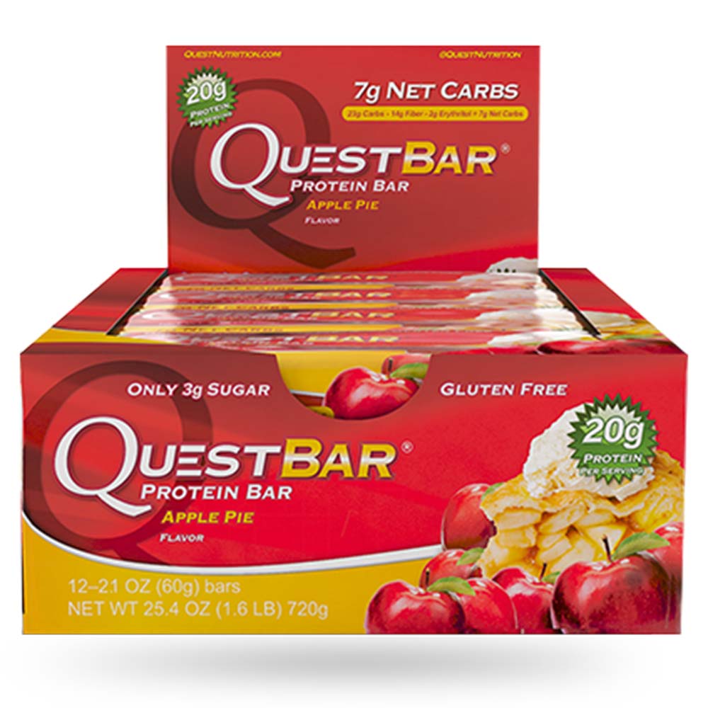 Quest Protein Bar,  12 Piece(s)/Pack  Apple Pie 