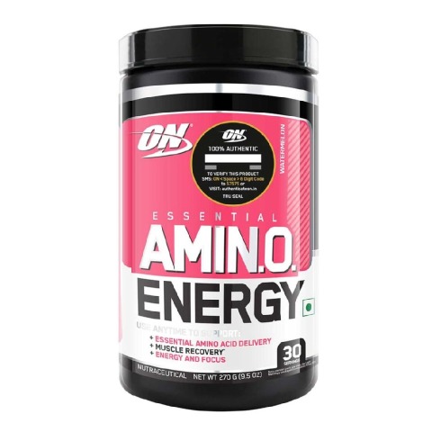1 - ON (Optimum Nutrition) Essential Amino Energy, 0.6 lb 30 Servings Watermelon