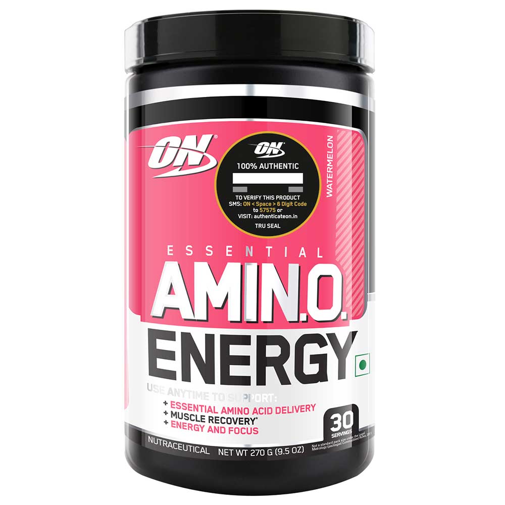 1 - ON (Optimum Nutrition) Essential Amino Energy,  0.6 lb  30 Servings  Watermelon 