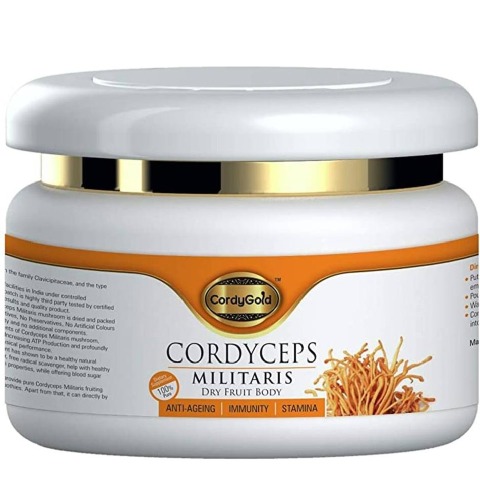 CordyGold Cordyceps Militaris Dry Fruit Body,  30 g 
