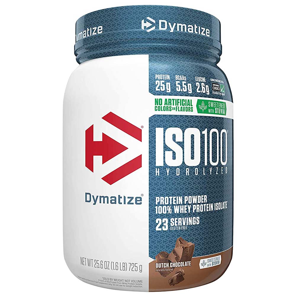 Dymatize Iso-100 Protein,  1.6 lb  Dutch Chocolate 