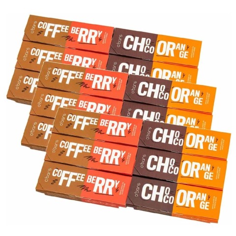 O'Greens Energy Bars,  6 bar(s)  Coffee Berry & Choco Orange Pack of 3 