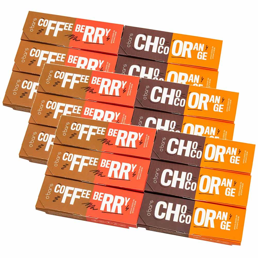 O'Greens Energy Bars,  6 bar(s)  Coffee Berry & Choco Orange Pack of 3 