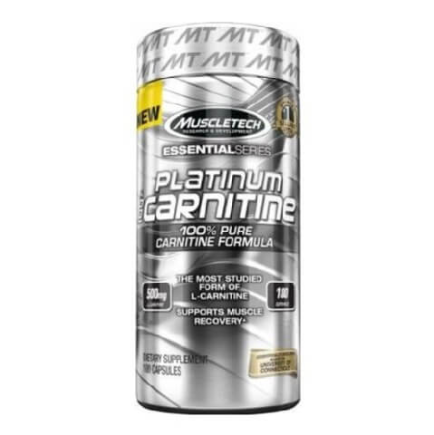 MuscleTech Platinum Carnitine, 180 capsules Unflavoured MuscleTech Platinum Carnitine, 180 capsules Unflavoured