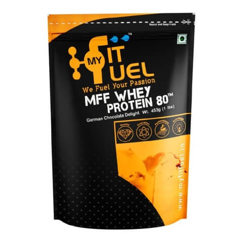MyFitFuel MFF Whey Protein 80,  1 lb  German Chocolate Delight 