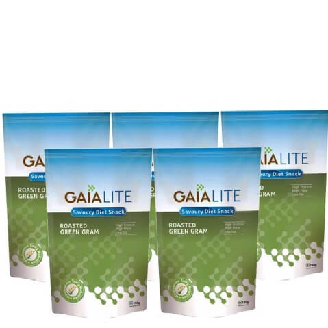 GAIA Roasted Green Gram (Pack of 5), Unflavoured 150 g GAIA Roasted Green Gram (Pack of 5), Unflavoured 150 g