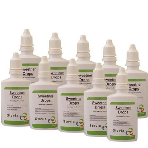Healthfarm Stevia Sweetner Drops (Pack of 10), 50 ml Healthfarm Stevia Sweetner Drops (Pack of 10), 50 ml