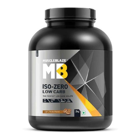 2 - MuscleBlaze Iso-Zero,  4.4 lb  Low Carb Cafe Mocha 