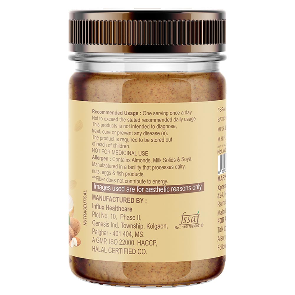 usage - HealthXP Spreads,  Almond  0.250 kg 
