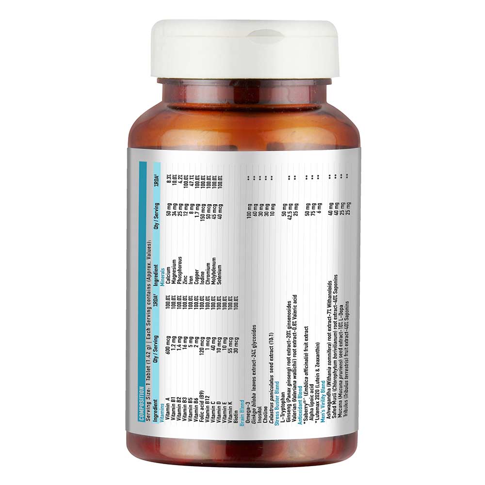 2 - TrueBasics Multivit Men with Ultra Omega 3,  2 Piece(s)/Pack  Unflavoured 