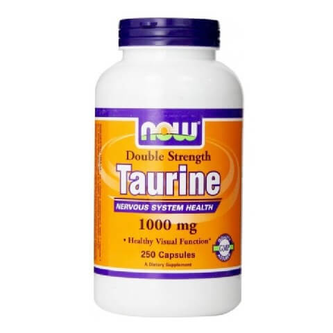 Now Taurine (1000 mg), 250 capsules Now Taurine (1000 mg), 250 capsules