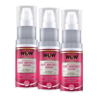WOW Anti Wrinkle Serum (Pack of 3), 50 ml Anti Wrinkle