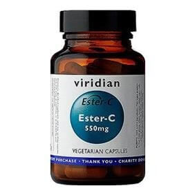 Viridian Ester - C 550MG,  30 veggie capsule(s)  Unflavoured 