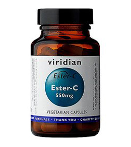 Viridian Ester - C 550MG,  30 veggie capsule(s)  Unflavoured 