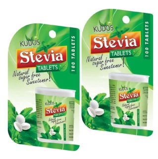 Kudos Ayurveda Stevia Tablets (Pack of 2), 100 tablet(s)