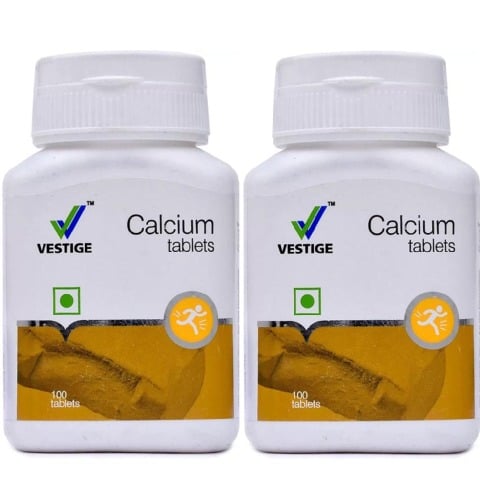 Vestige Calcium Pack of 2,  100 tablet(s)  Unflavoured 