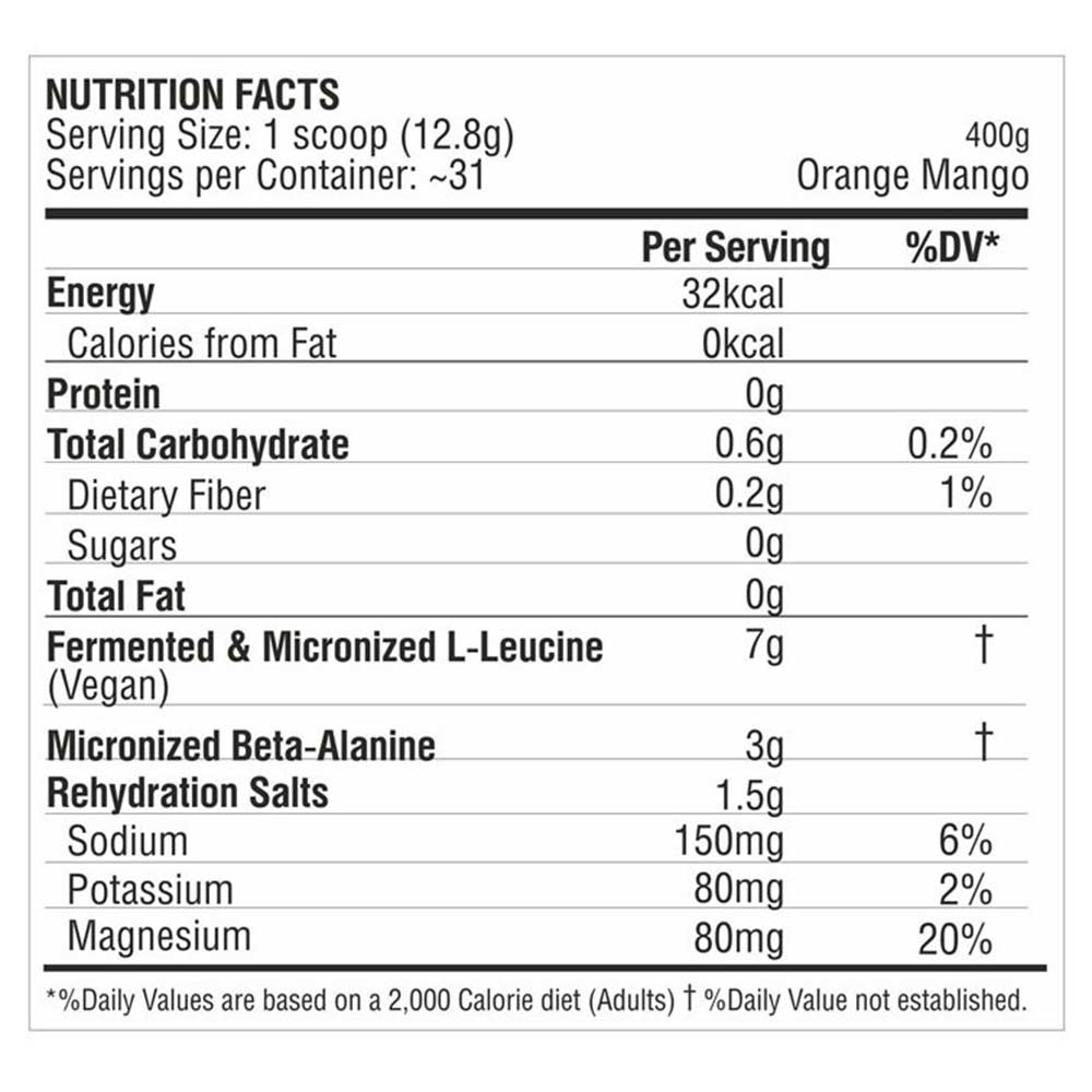 2 - Procel Beta Leucine,  0.88 lb  Orange Mango 