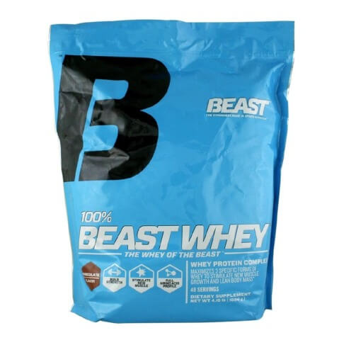 Beast Sports Nutrition 100% Beast Whey, 4.16 lb Chocolate