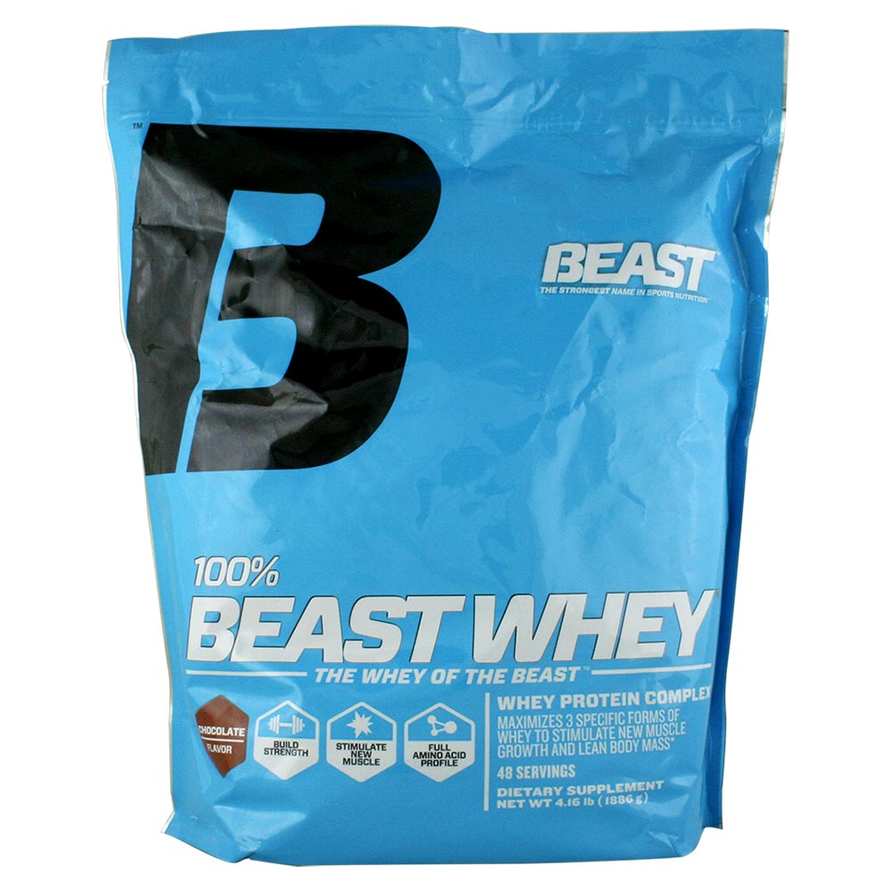 Beast Sports Nutrition 100% Beast Whey, 4.16 lb Chocolate