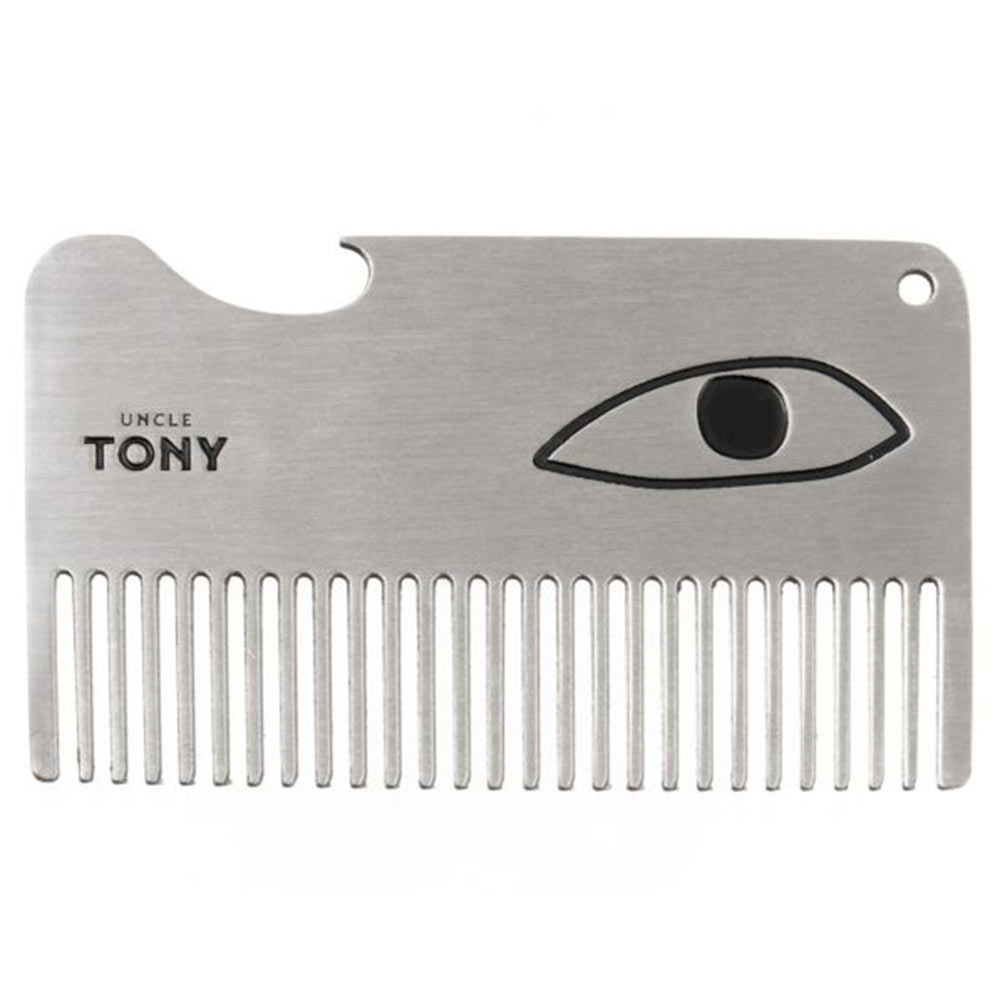 Uncle Tony Beard Essentials Kit (Beard Oil + Wash + Comb),  3 Piece(s)/Pack  for All Types of Beard 