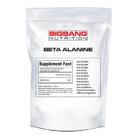 BigBang Nutrition Beta Alanine, 0.22 lb Unflavoured BigBang Nutrition Beta Alanine, 0.22 lb Unflavoured