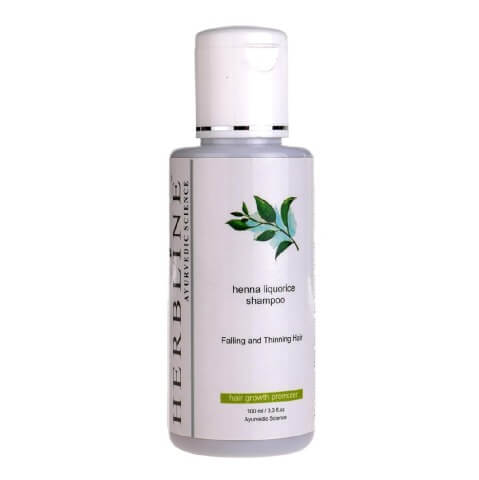 Herbline Henna Liquorice Shampoo, 100 ml Hair Growth Promoter Herbline Henna Liquorice Shampoo, 100 ml Hair Growth Promoter