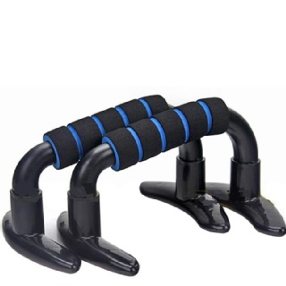 KOBO Push Up Bar Dip Stand with Anti Skid Technology, Black Standard