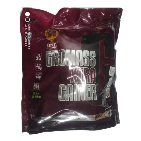 SNT Gromass Xtra Gainer,  12 lb  Chocolate 