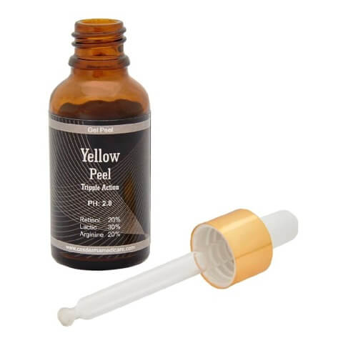 Cosderma Yellow Peel Tripple Action,  30 ml  Skin Whitening,Anti ageing 