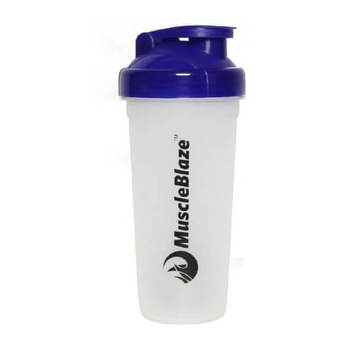 MuscleBlaze Best Chocolate Whey Shaker, Blue 600 ml MuscleBlaze Best Chocolate Whey Shaker, Blue 600 ml