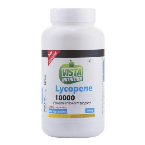Vista Nutrition Lycopene - 10000,  240 capsules 
