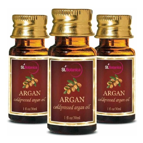 St.Botanica Cold Pressed Carrier Oil, 30 ml Argan - Pack of 3 St.Botanica Cold Pressed Carrier Oil, 30 ml Argan - Pack of 3