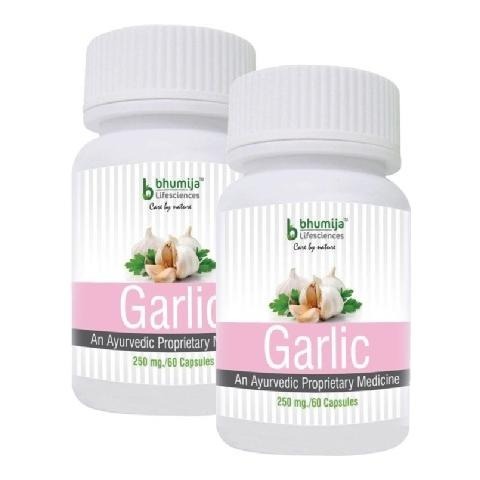 Bhumija Garlic, 60 capsules - Pack of 2 Bhumija Garlic, 60 capsules - Pack of 2