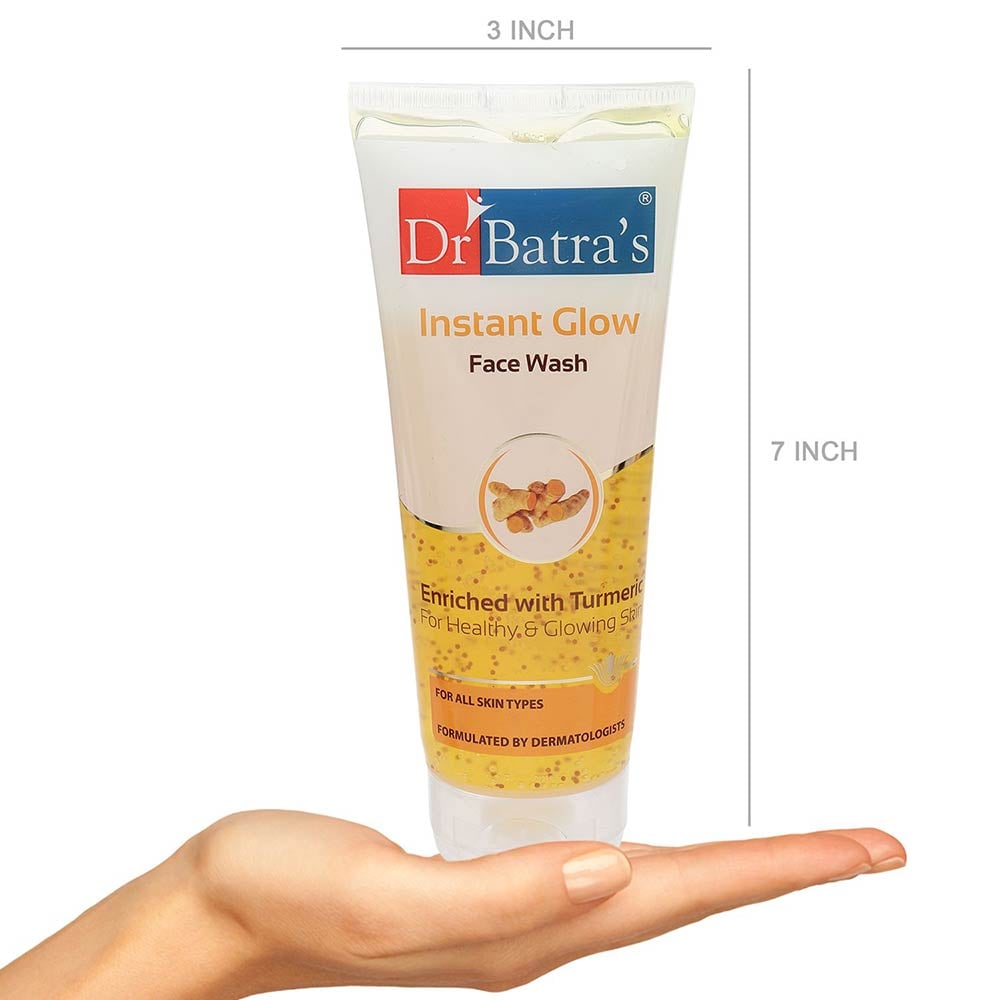2 - Dr Batra's Instant Glow Face Wash,  200 g  for All Skin Type 