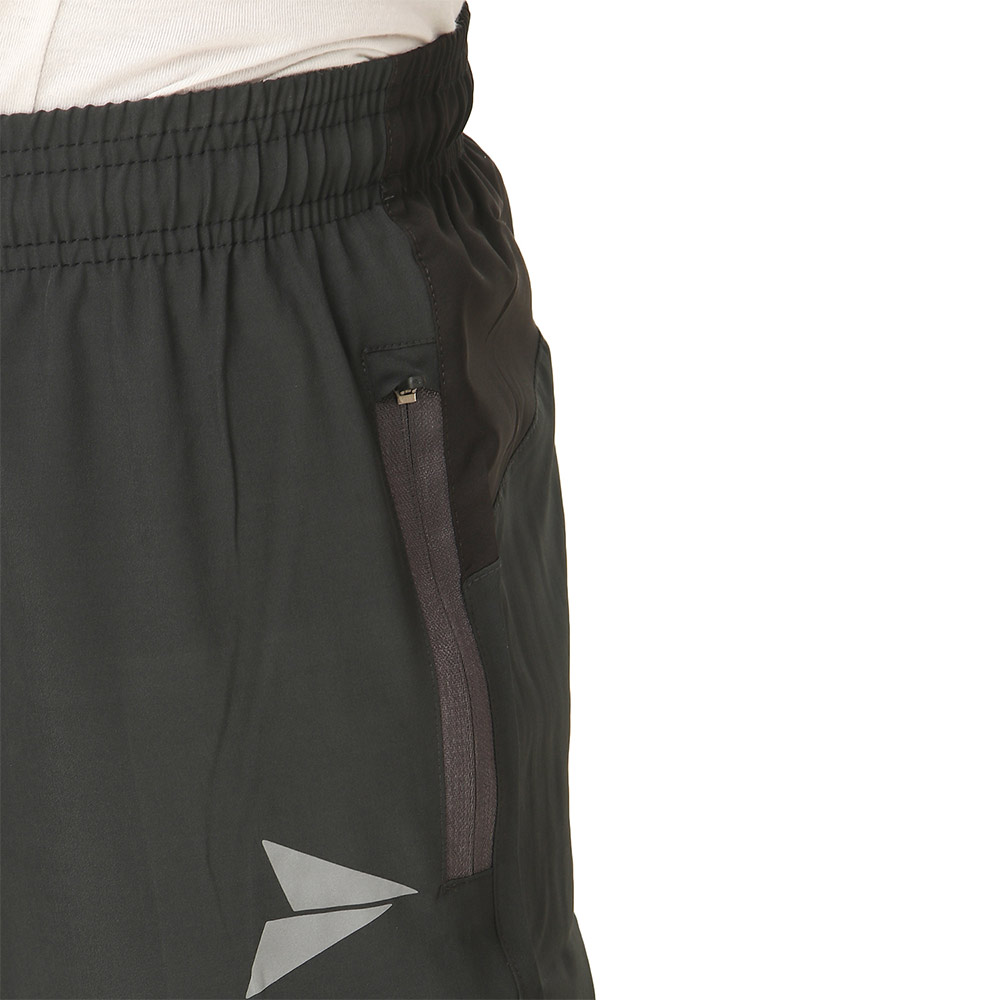 5 - Fitinc NS Lycra Trackpant with Both Side Zip Pockets,  Grey  Medium 