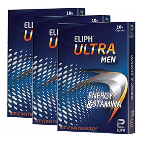 Eliph Ultra Men, 10 capsules - Pack of 3 Eliph Ultra Men, 10 capsules - Pack of 3
