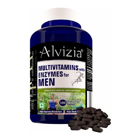 1 - Alvizia Multivitamin for Men with 55 Vital Nutrients, 13 Performance Blends, 100 tablet(s) Unflavoured