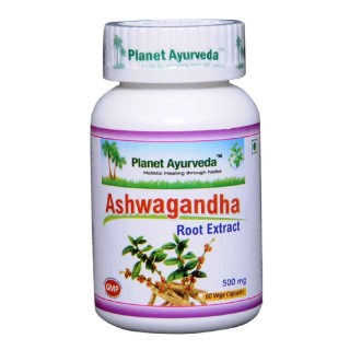 Planet Ayurveda Ashwagandha, 60 capsules