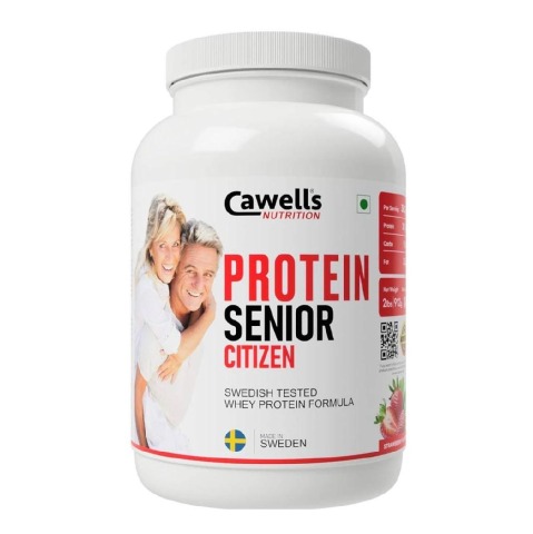 1 - Cawells Nutrition Protein Senior Citizen,  Strawberry  2.01 lb 