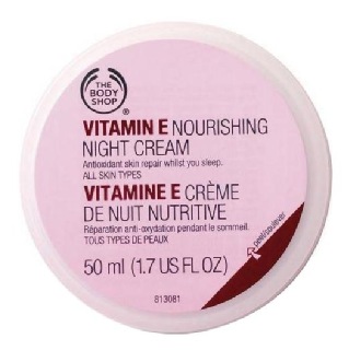 The Body Shop Vitamin E Night Cream, 50 Ml For All Skin Types